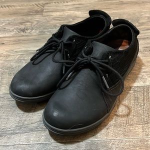 New Merrell Performance MOVE Select Grip Women’s Black Leather Oxford Ankle Shoe